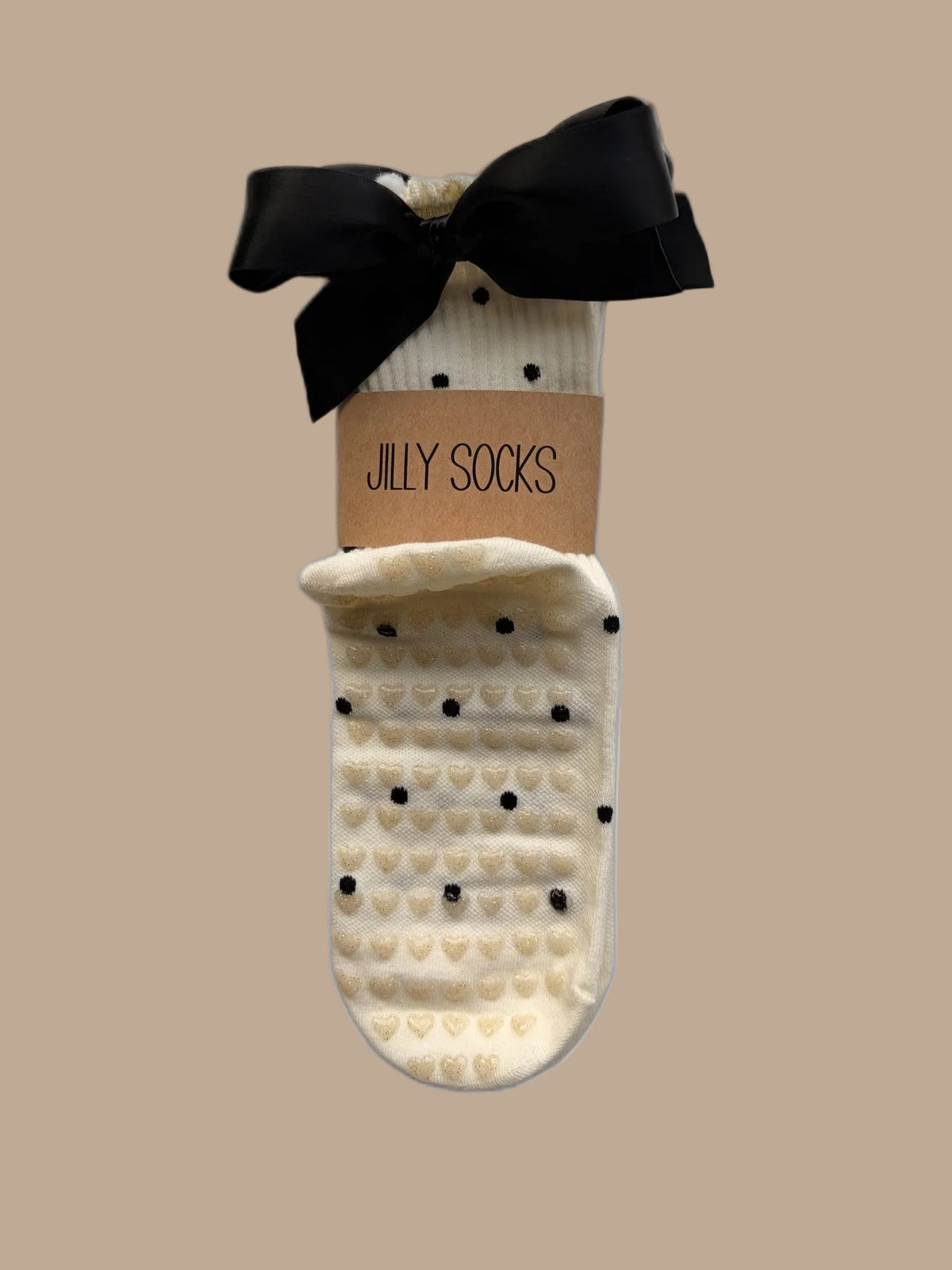 A pair of The Delicious in its kraft Jilly Socks band